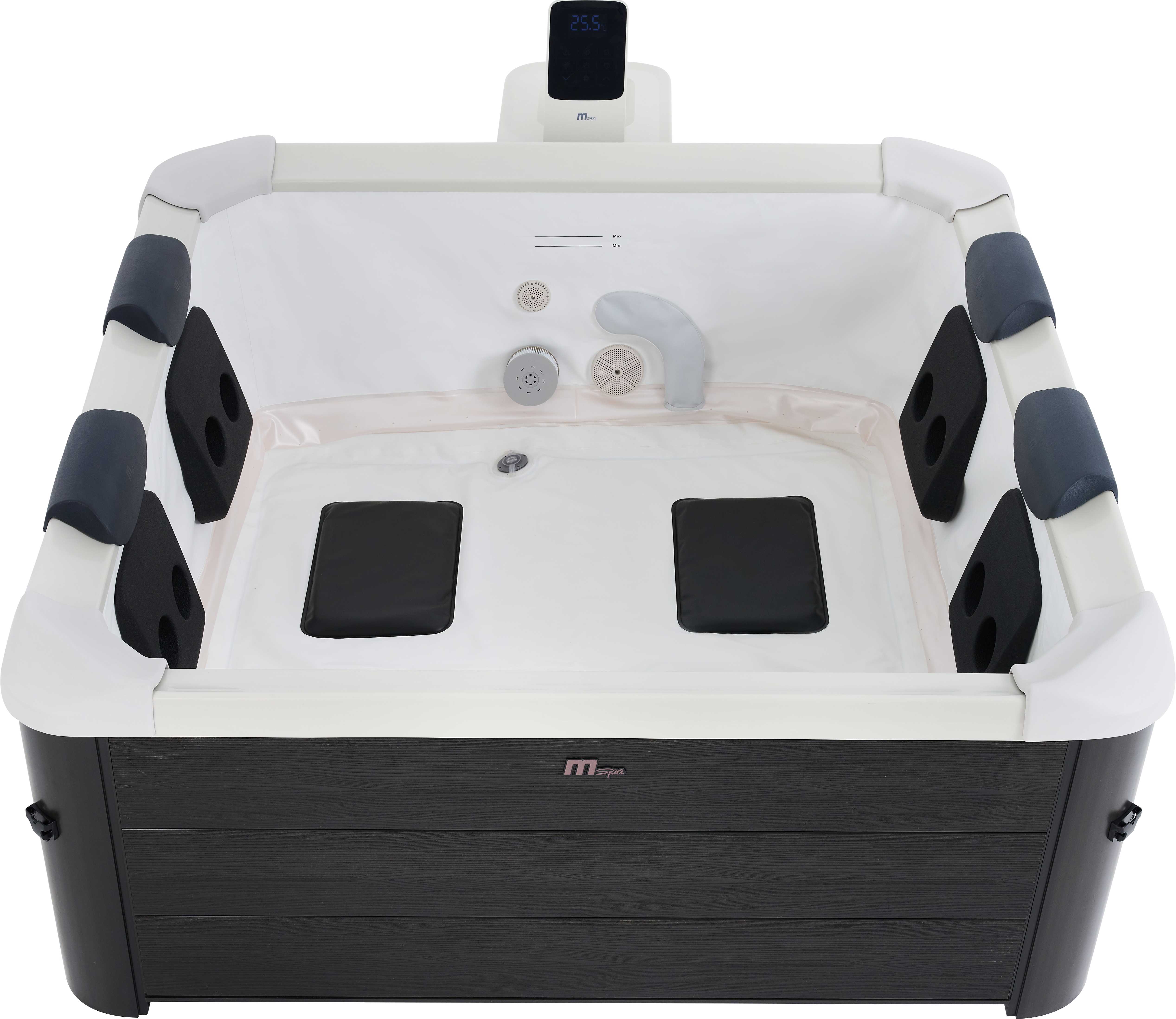 Panelowe ogrodowe SPA MSpa Oslo 6 os basen z hydromasażem 850l Led Wi-Fi - 3