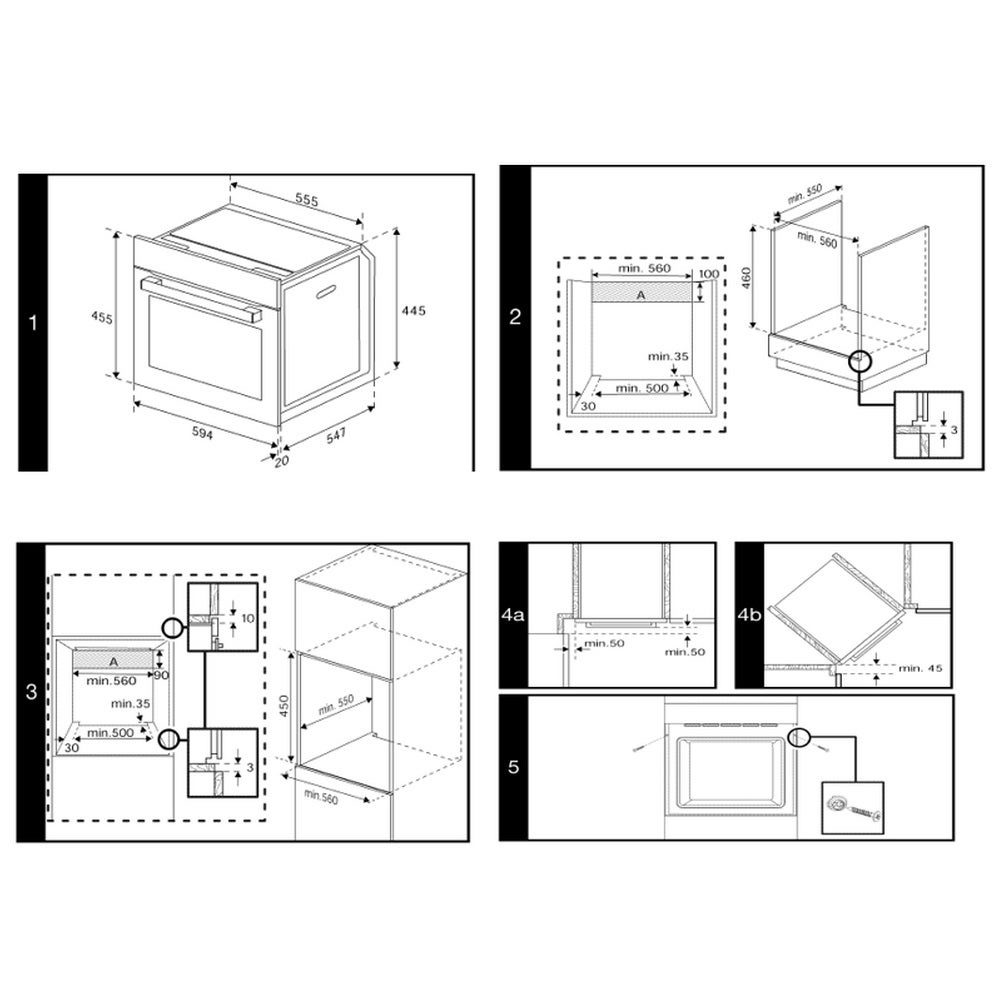 Four intégrable multifonction 48l 60cm catalyse inox - Beko BBCM13300XC - 6