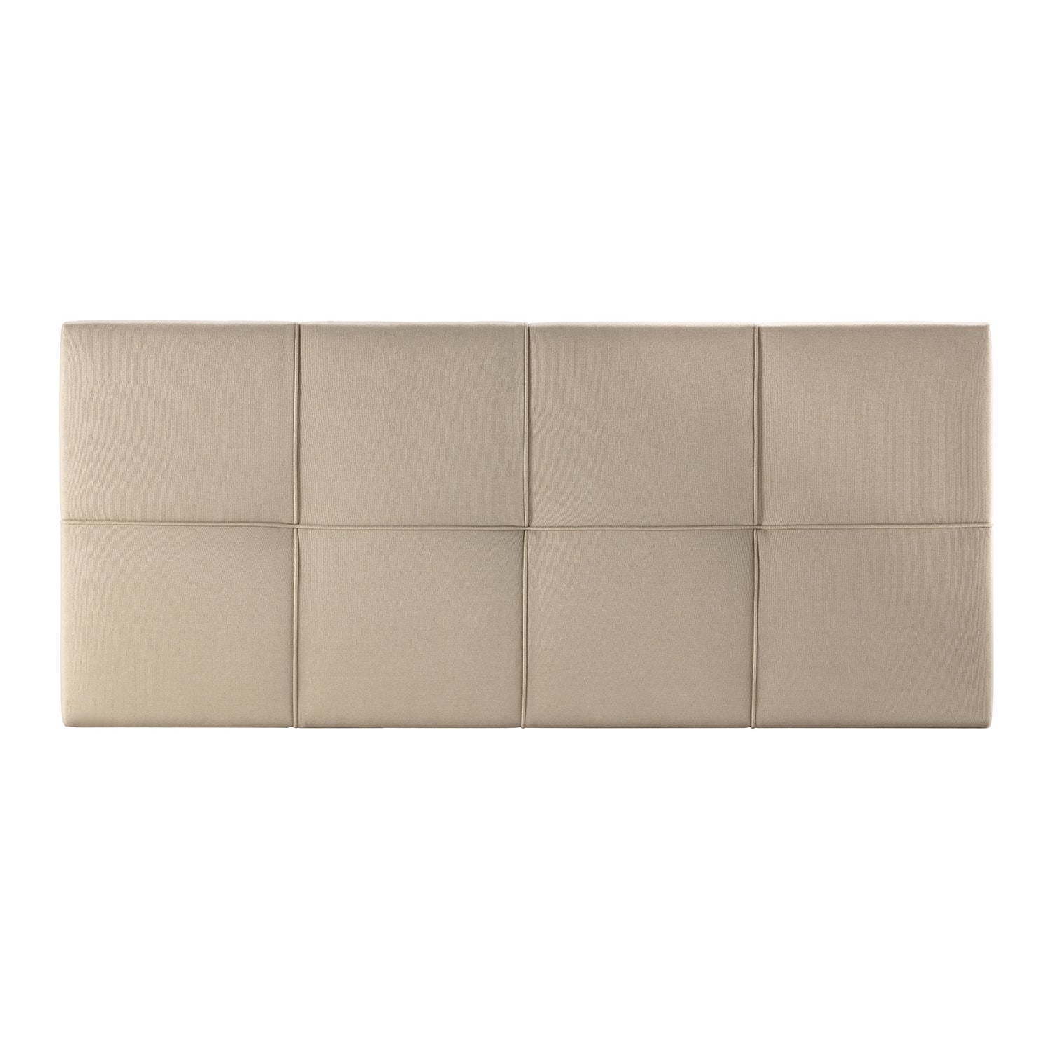 Cabecero tapizado Sicilia 150x60 cm color Beige - 3