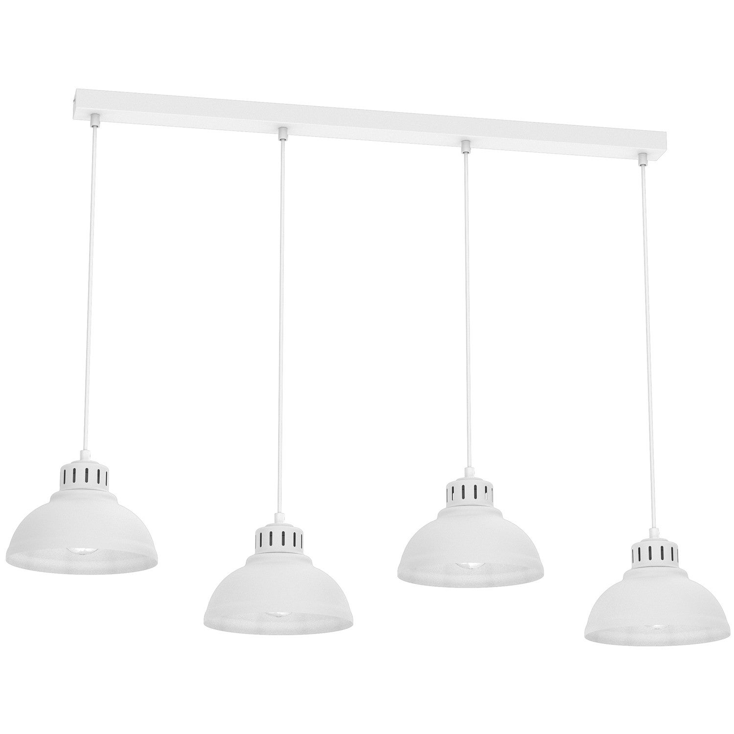 Lampa wisząca Sven biały matowy 4xE27x15W wym: 110 x 105 x 21 cm metal Luminex