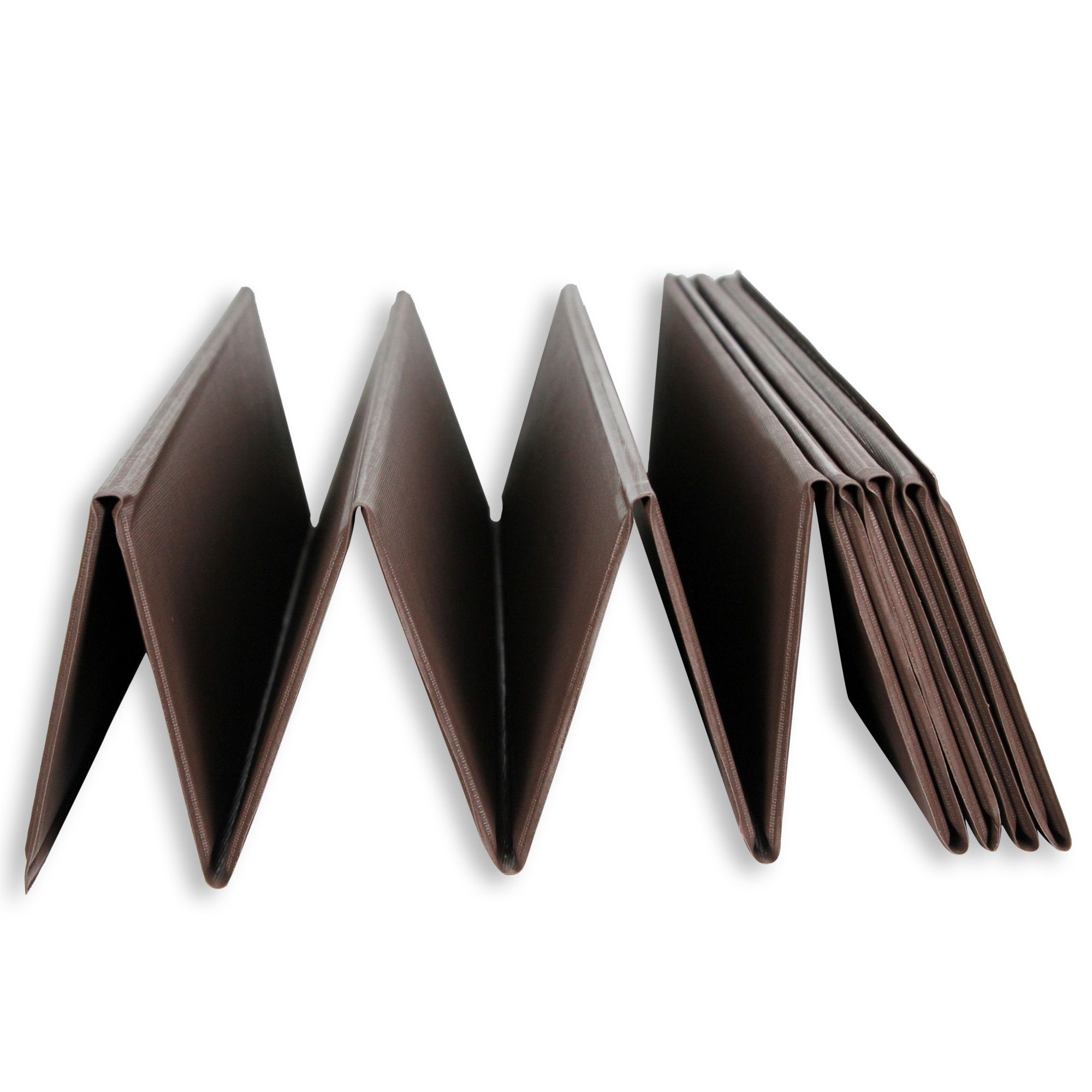 Divano a 3 posti o letto a materasso 140/180, tavole di supporto per poltrone in fibra di legno, 166 x 48 cm, doghe marroni - 8