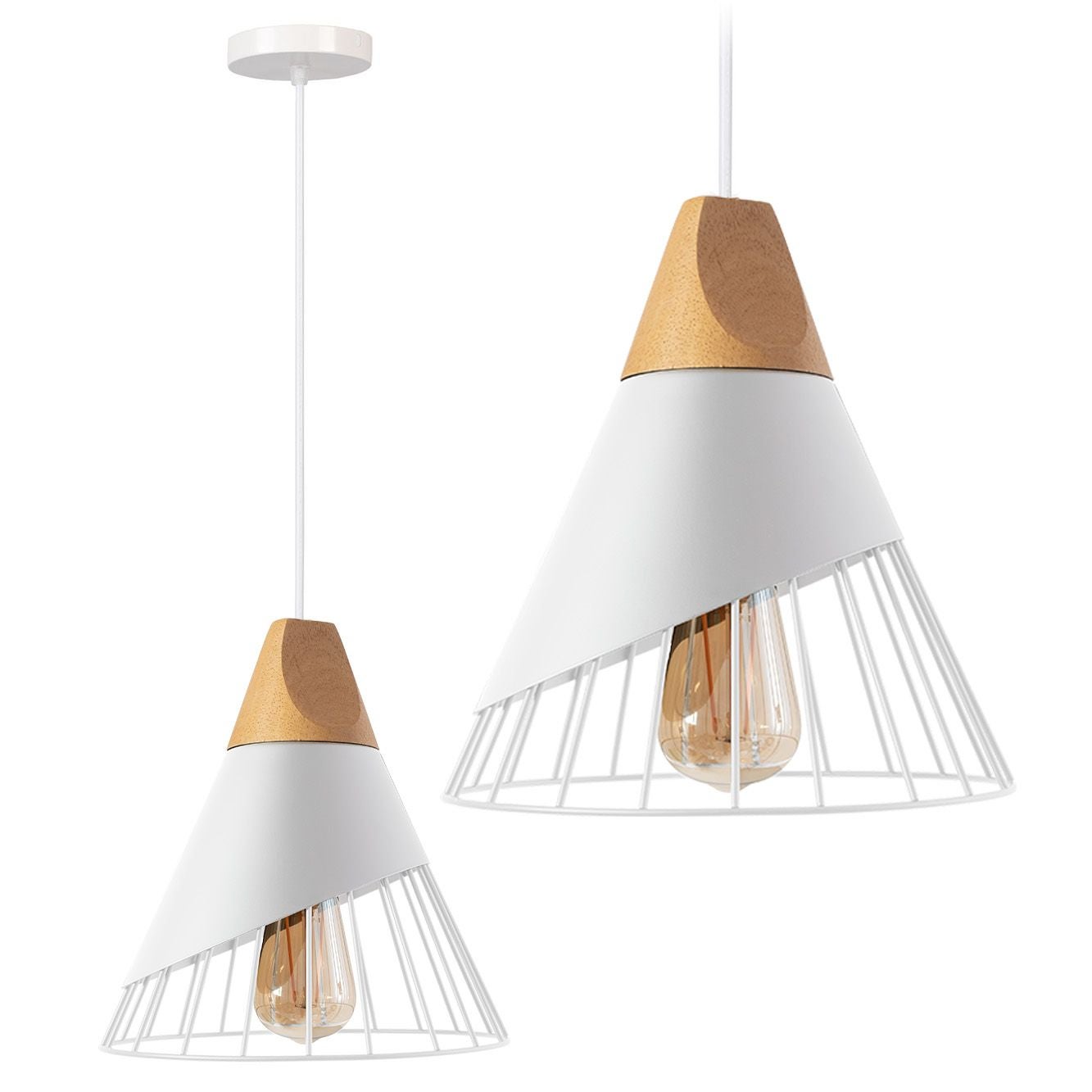 Lampa Sufitowa Wisząca Toolight App226-1Cp Biały