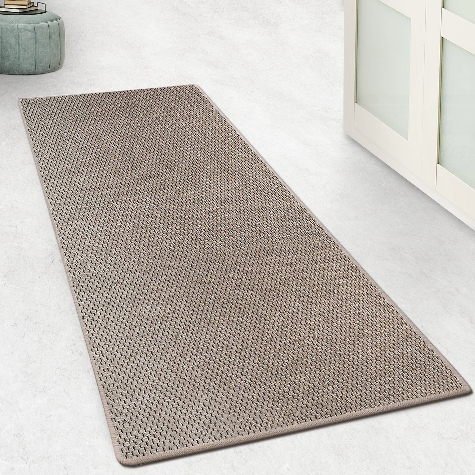Tapis de couloir Kalkutta Aspect Sisal Taupe 66 x 200 cm - 2