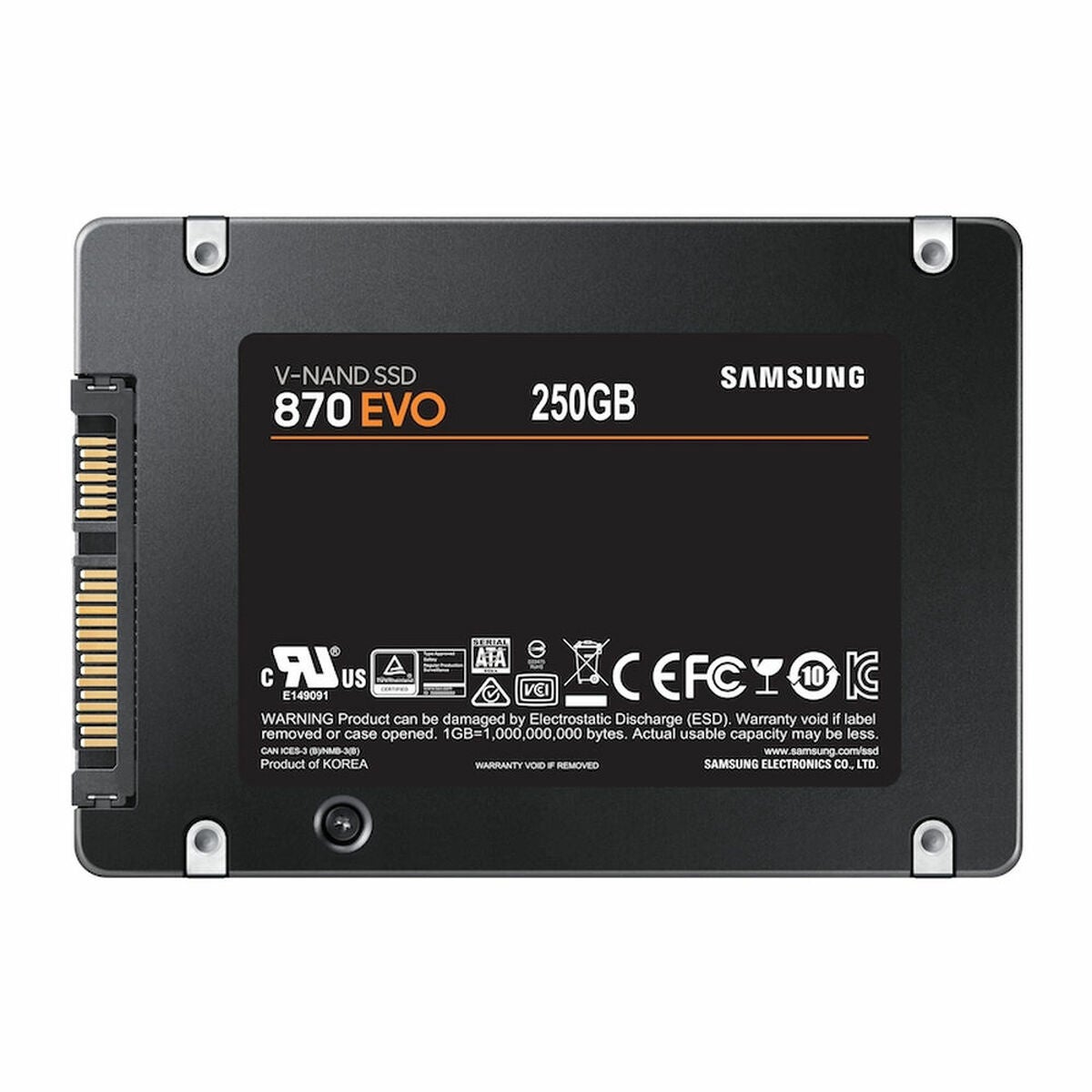 SAMSUNG SATA 256GB 2.5インチ SSD 3個まとめ Disco Duro Samsung 870 EVO 2,5