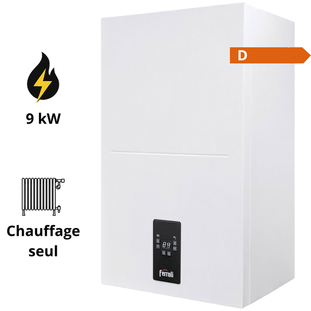 Chaudière électrique Tor Ferroli 9 kW