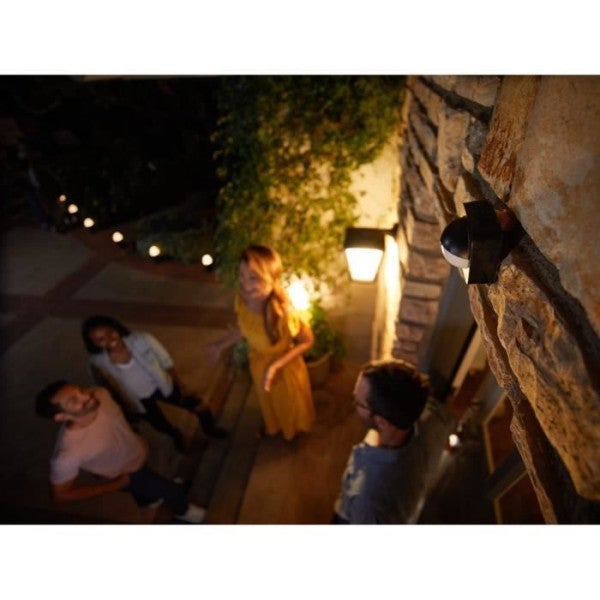 Détecteur de mouvement extérieur Philips Hue - PHILIPS - Outdoor Sensor - Noir - Alexa - Angle de détection 160° - 2