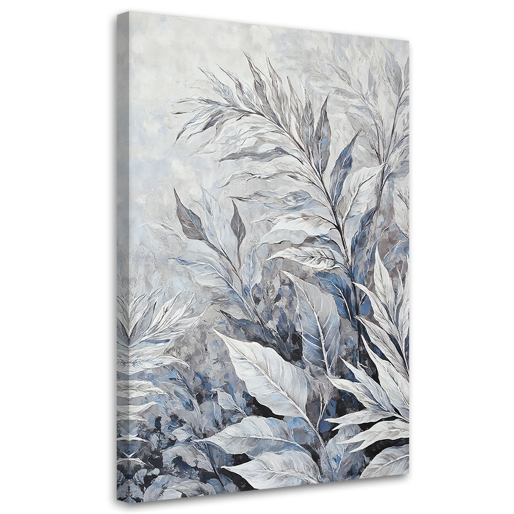 Obraz na płótnie, Liście Abstrakcja Botanika 60x90