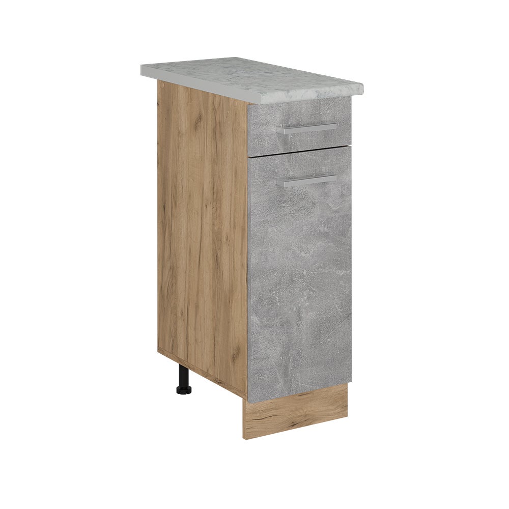 Vicco Szafka dolna do kuchni R-Line, Beton, 30 cm BR Marmur