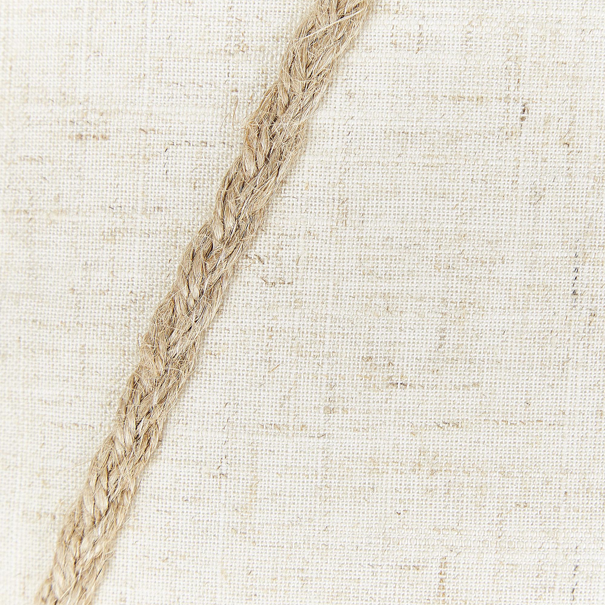 Set di 2 cuscini LICUALA 45 x 45 cm Beige Trama geometrica - 6