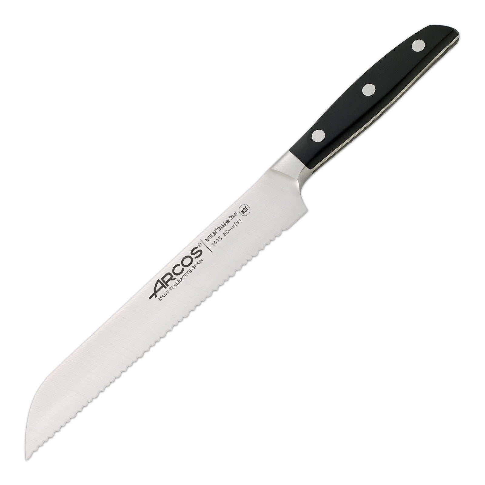 Arcos Negro Cuchillo Panero Manhattan Hoja 200Mm - Imagen 3