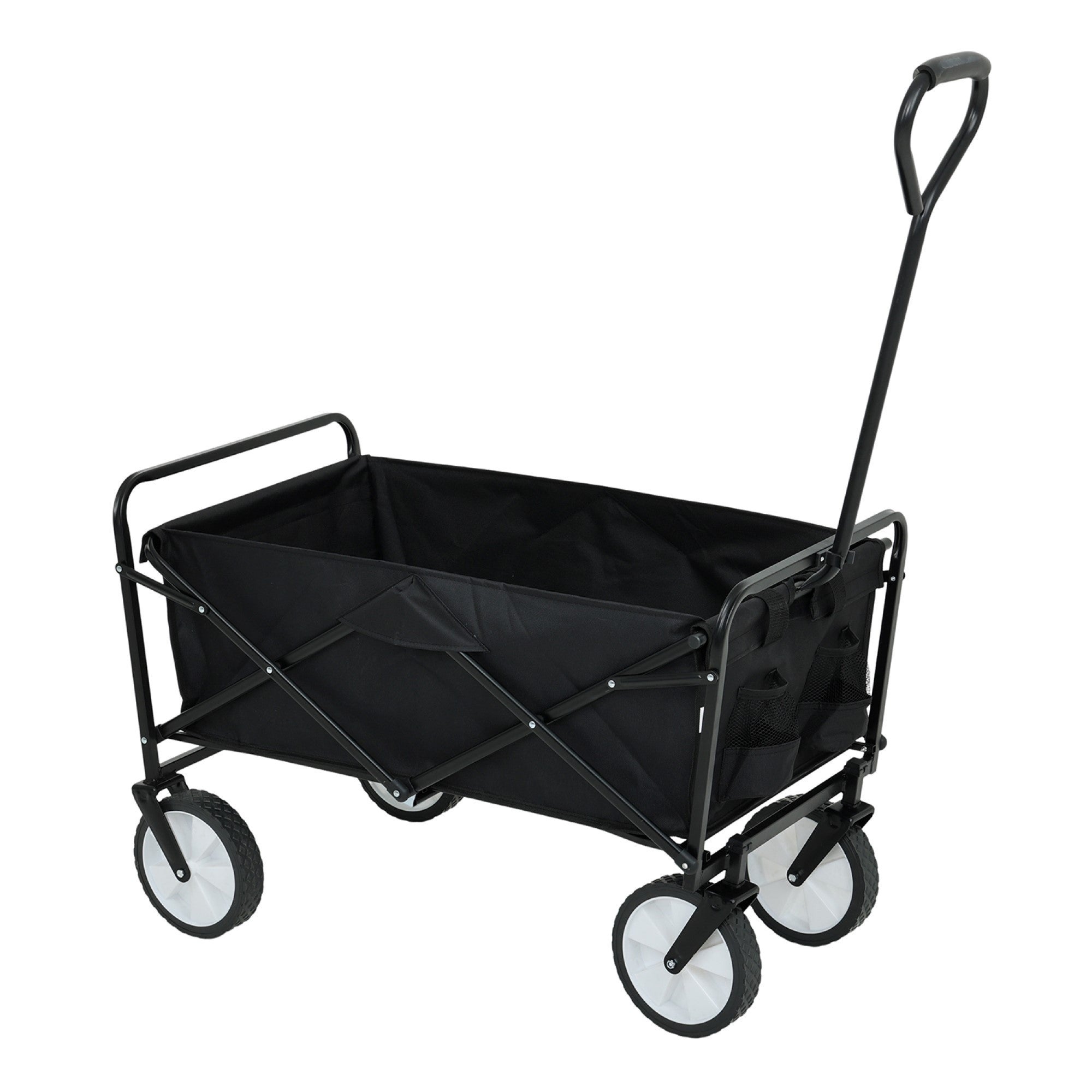 10T Outdoor Equipment, Carrello A Mano, Pieghevole Foldy Trolley, Nero (Schwarz), 50 Kg
