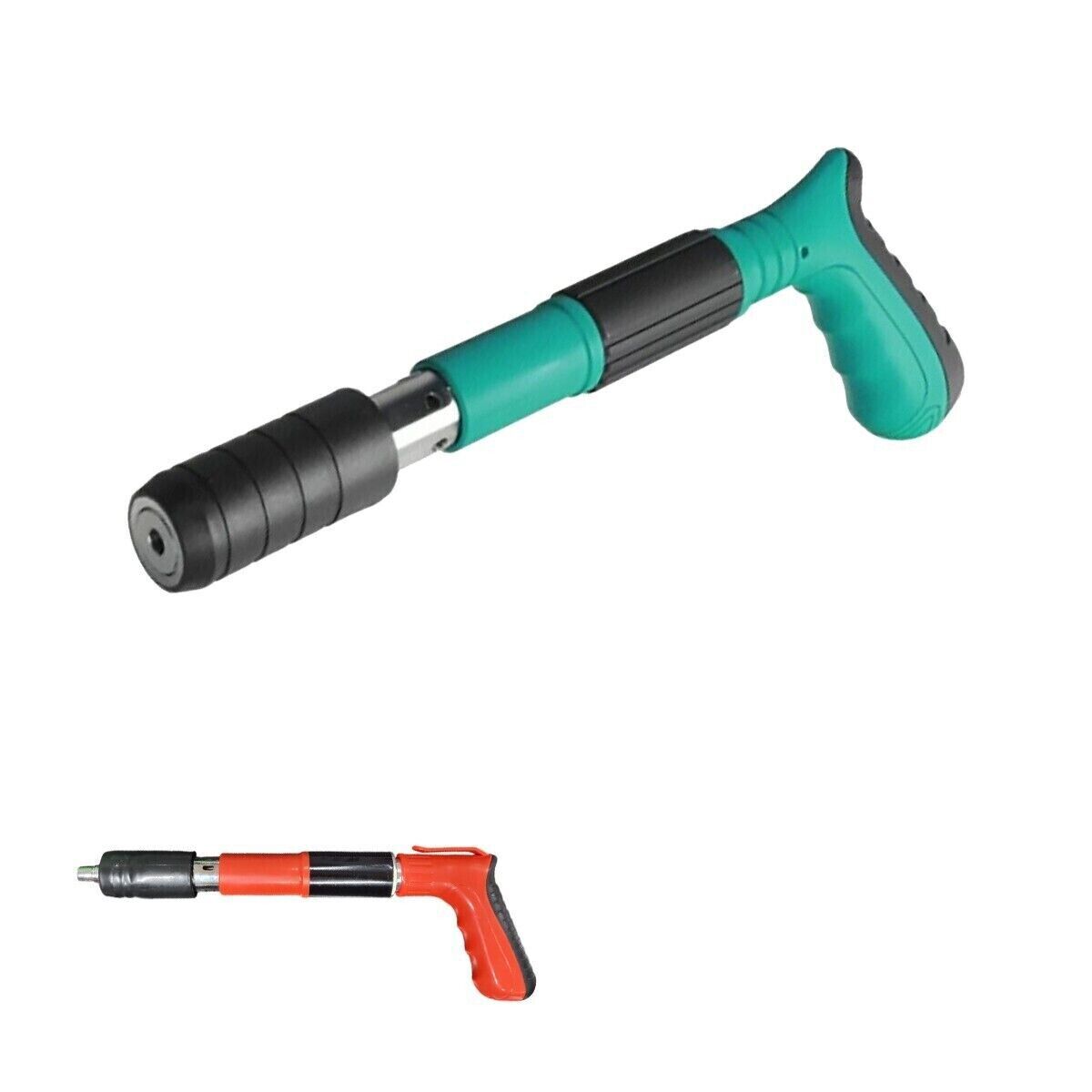 Pistola Sparachiodi Manuale Kit Con 50 Chiodi - Per Cemento, Ferro E Mattone, Include Occhiali Di Sicurezza - Foto 2