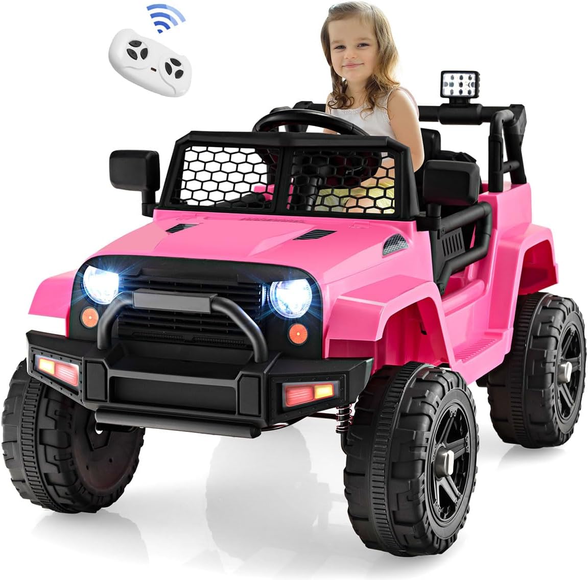 4x4 Electrique Enfant GOPLUS 12V Voiture Electrique Enfants Ford Ranger, s Avec Télécommande 2,4