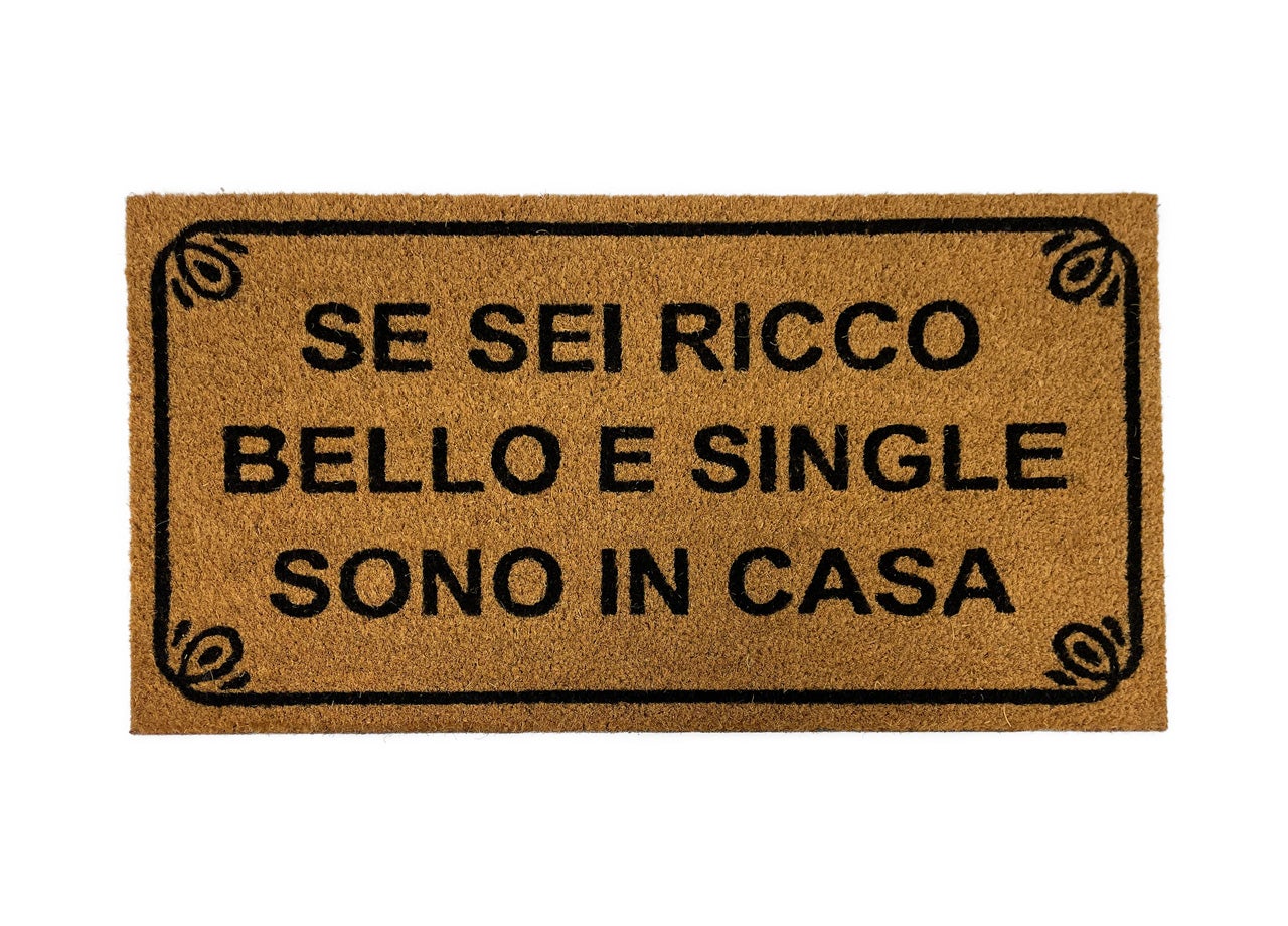 Zerbino In Gommapiuma Natalizio Estores Basic Winter | 45x75 Cm Antiscivolo E Lavabile | Tappeto Decorativo Per Ingresso, Cucina E Bagno