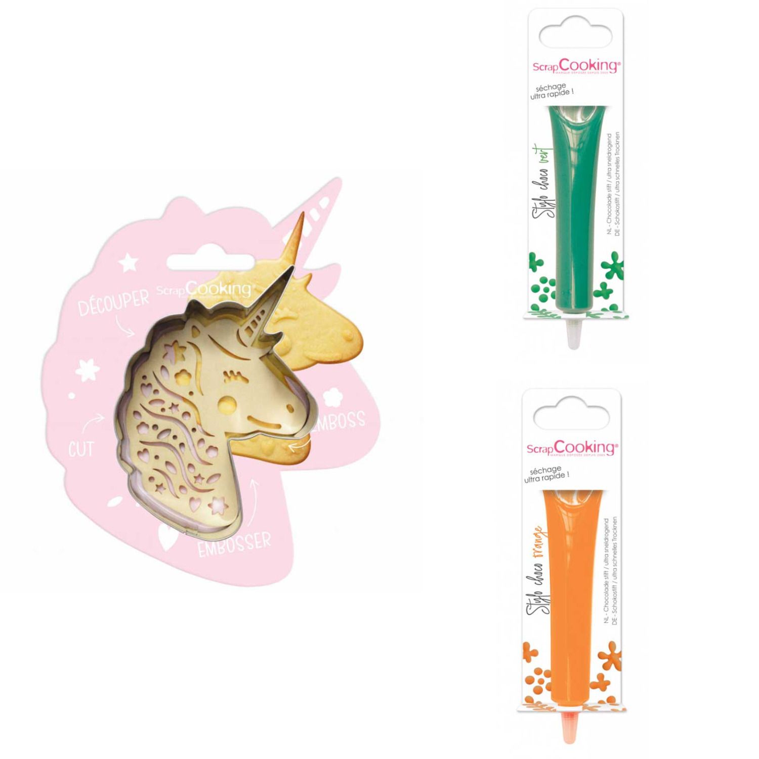 Favorit 400090369 raccoglitore ad anelli A4 Verde, Arancione, Rosa