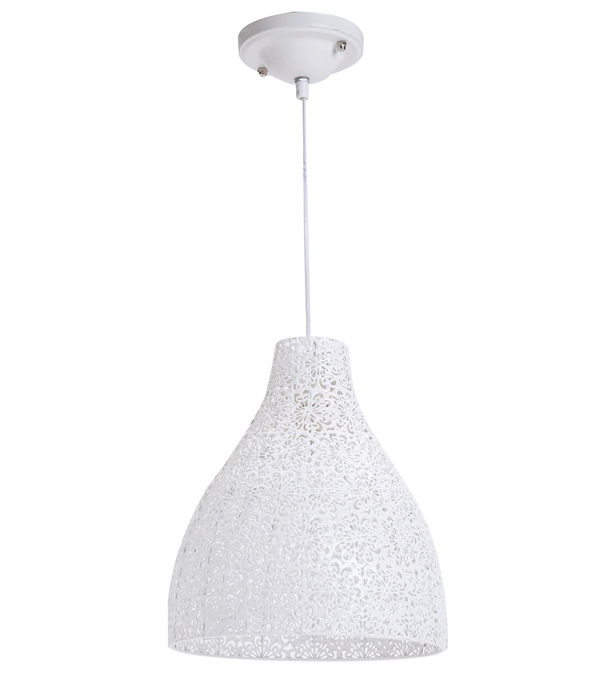 suspension zephir xl blanc, métal, diam. 40 cm, - 3