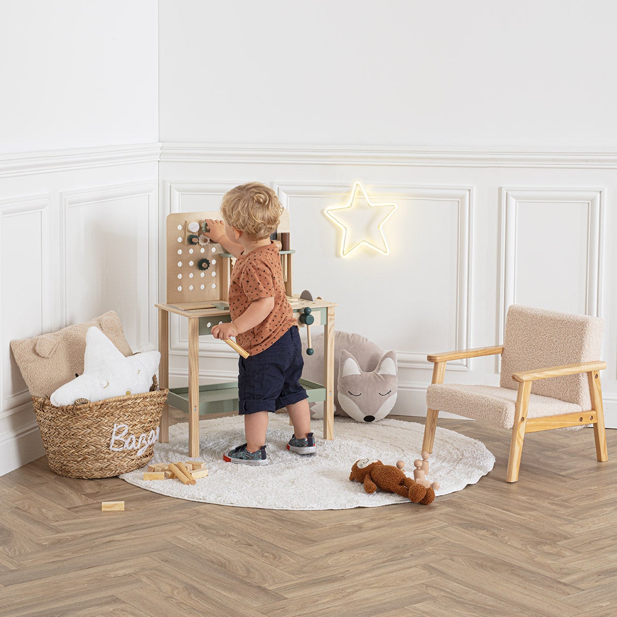 Etabli Bricolage pour Enfant en Bois, Atmosphera Créateur d'intérieur - 2