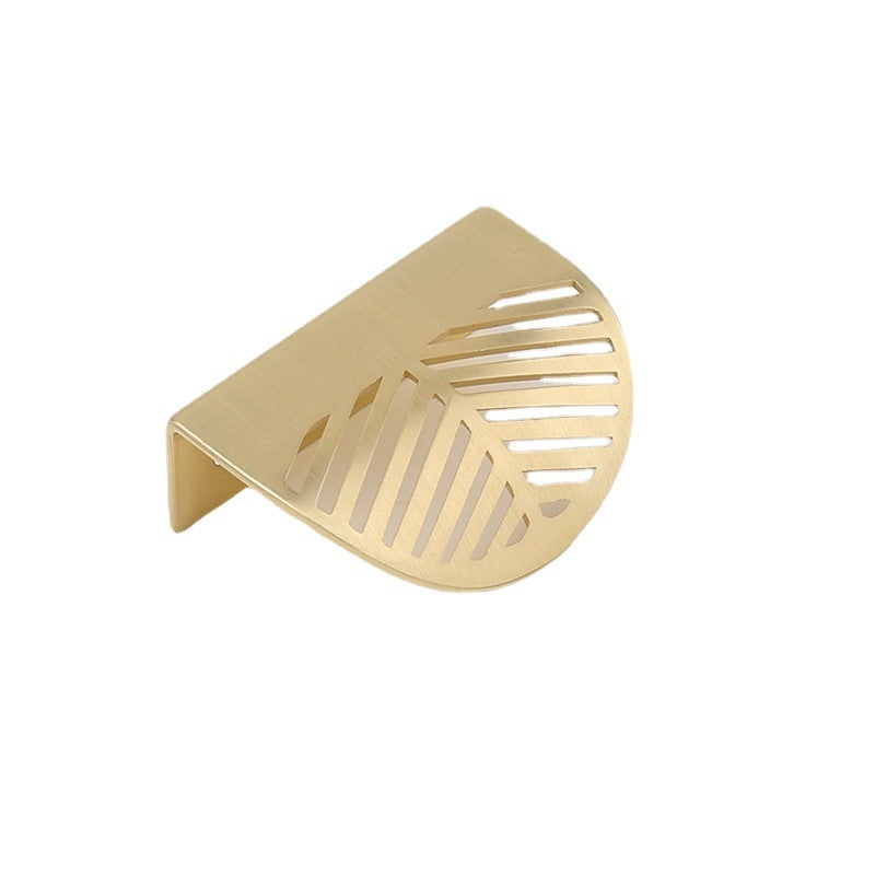 Klamka do drzwi przesuwnych - Uchwyt meblowy - Stop cynku - 4 sztuki - 60 mm - Złoty