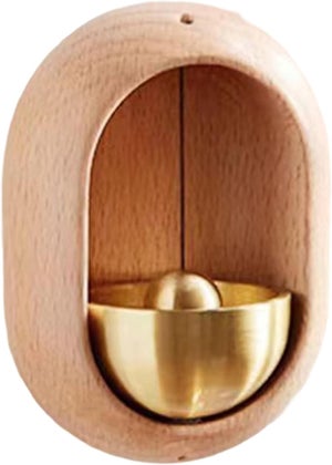 Carillon éolien / Cloche à Vent En Bambou Et Noix De Coco, Pour Le Jardin Marron 90969309