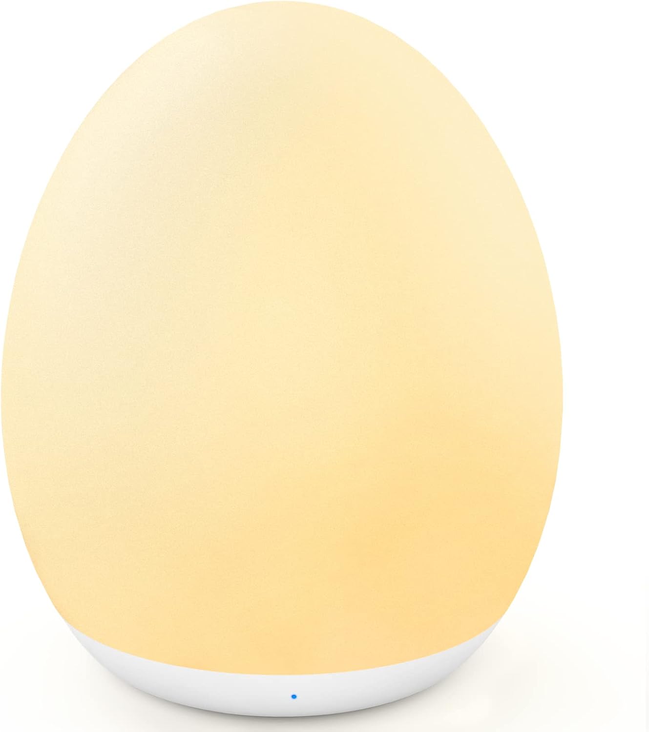 Lampka nocna dla dzieci 1800mAh z 7 kolorami i funkcją kontroli timera, lampka nocna ładowana z dotykowym sterowaniem do sypialni, salonu