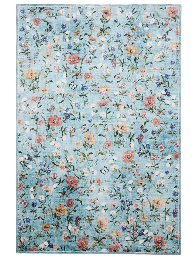 BENUTA - Tappeto lavabile Milly multicolor/turchese 200x300 cm