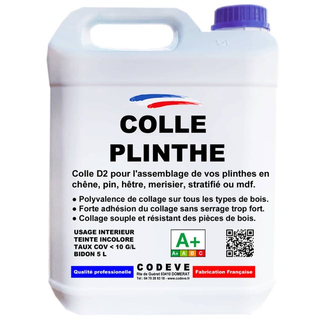 Colle plinthe bois au meilleur prix | Leroy Merlin