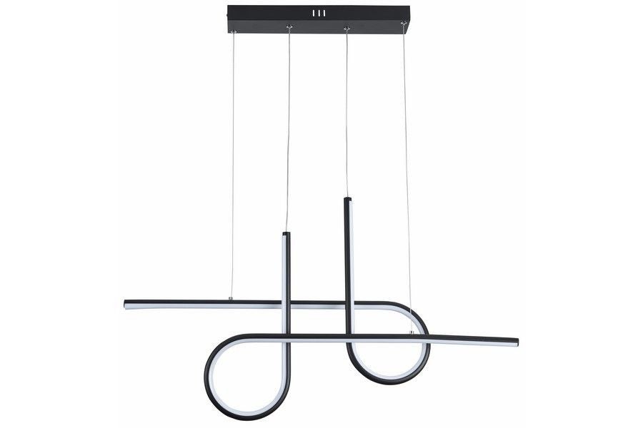 Lampa wisząca Barrel LED 32W Odcienie bieli 2560lm czarna wym: 120 x 80 x 8 cm Reality