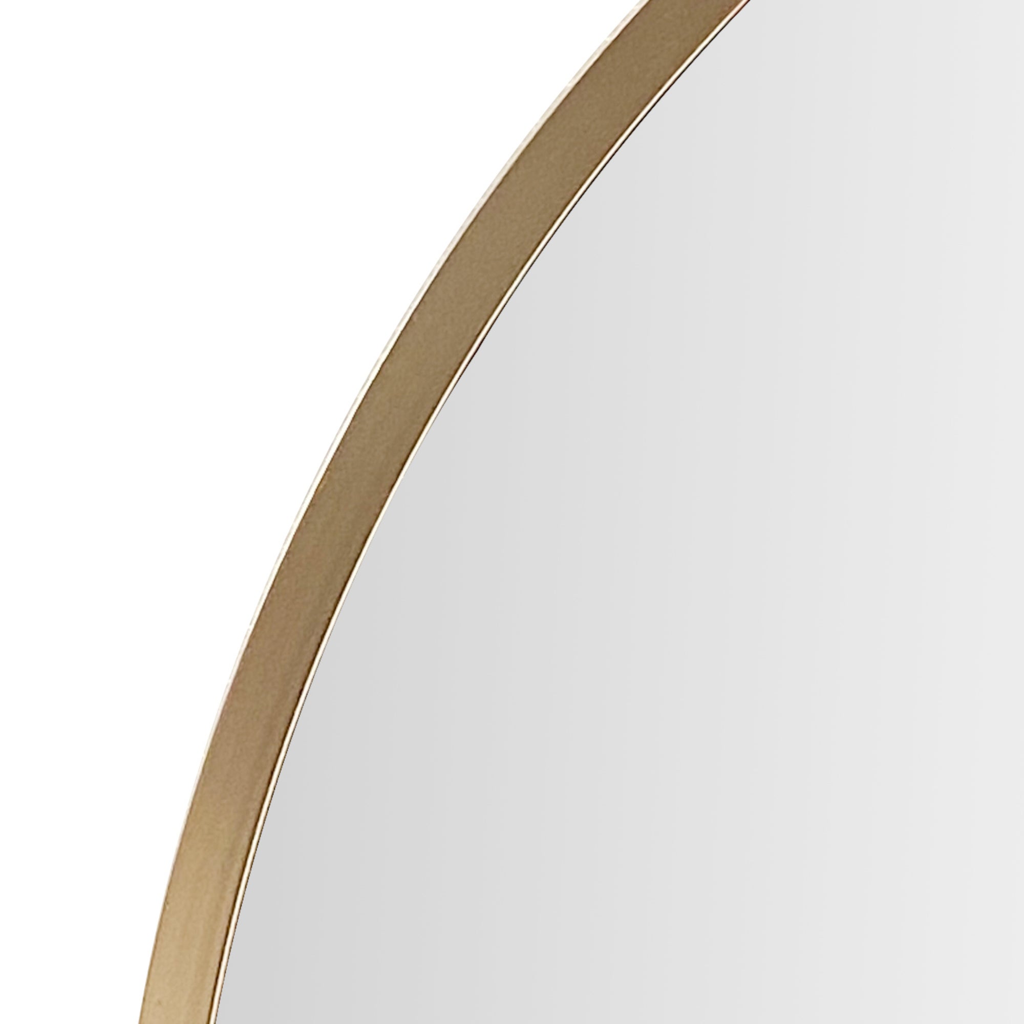 Miroir mural Modugno rond diamètre 60 cm doré [en.casa] - 4