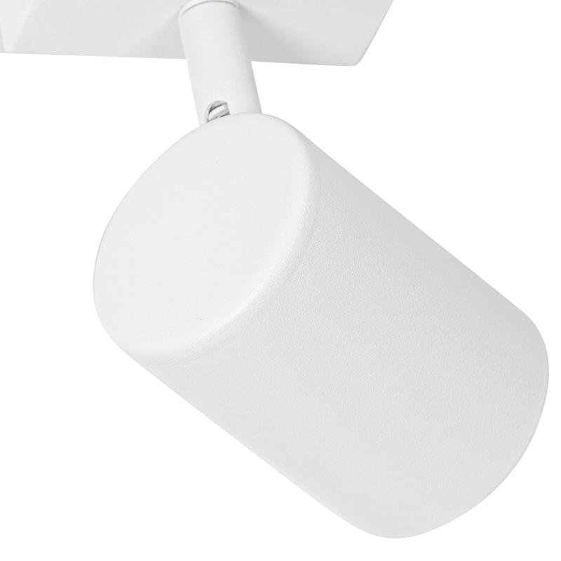 Faretto Smart Bianco Regolabile Quadrato Incl. Wifi GU10 50mm - Jeana - 7