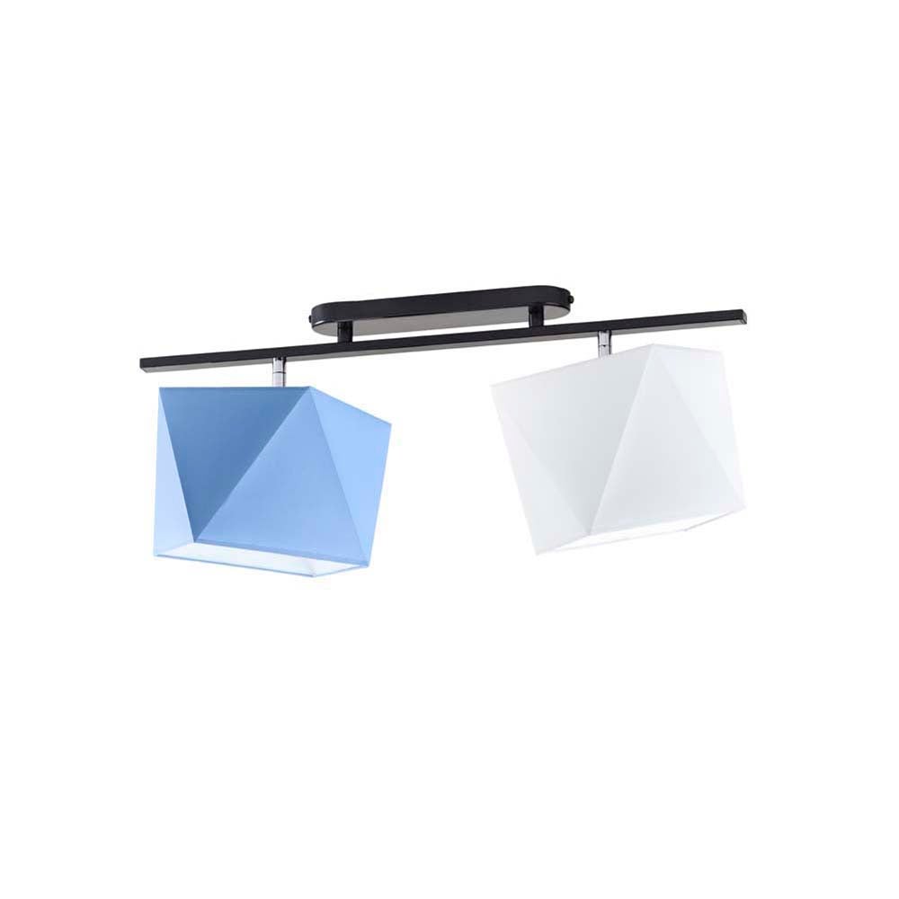 Lampa żyrandol plafon sufitowa z abażurami diament BELARUS P2