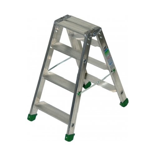 FACAL - Échelle Double Aluminium Marches Plates Dupla - Hauteur de 1m à 3m - 2x3 marches - 4