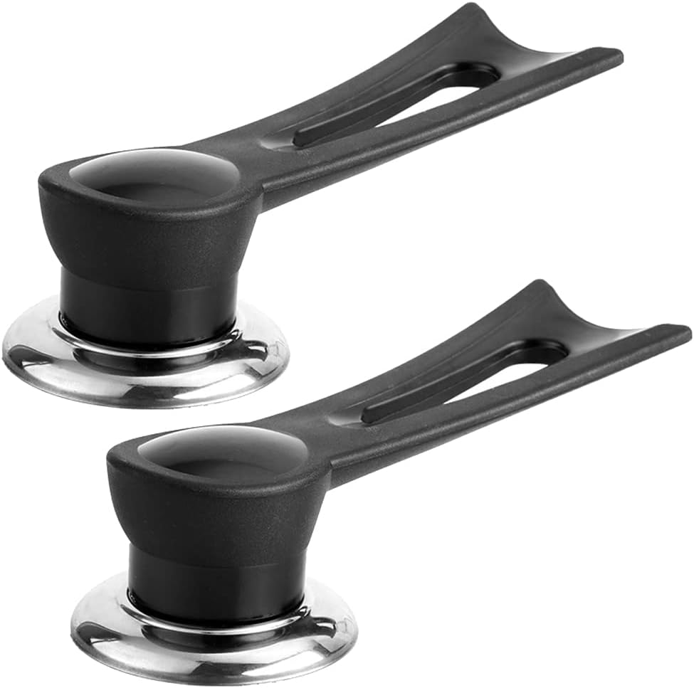 SPOKKI Lot De 6 Poignée De Couvercle De Casserole En Bakélite, Boutons Universels Pour Couvercle De