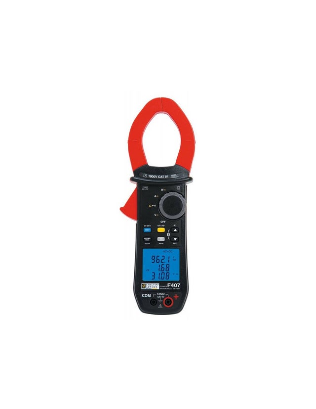 Chauvin-Arnoux - Pince multimètre F407 1000AAC 1500ADC - P01120947