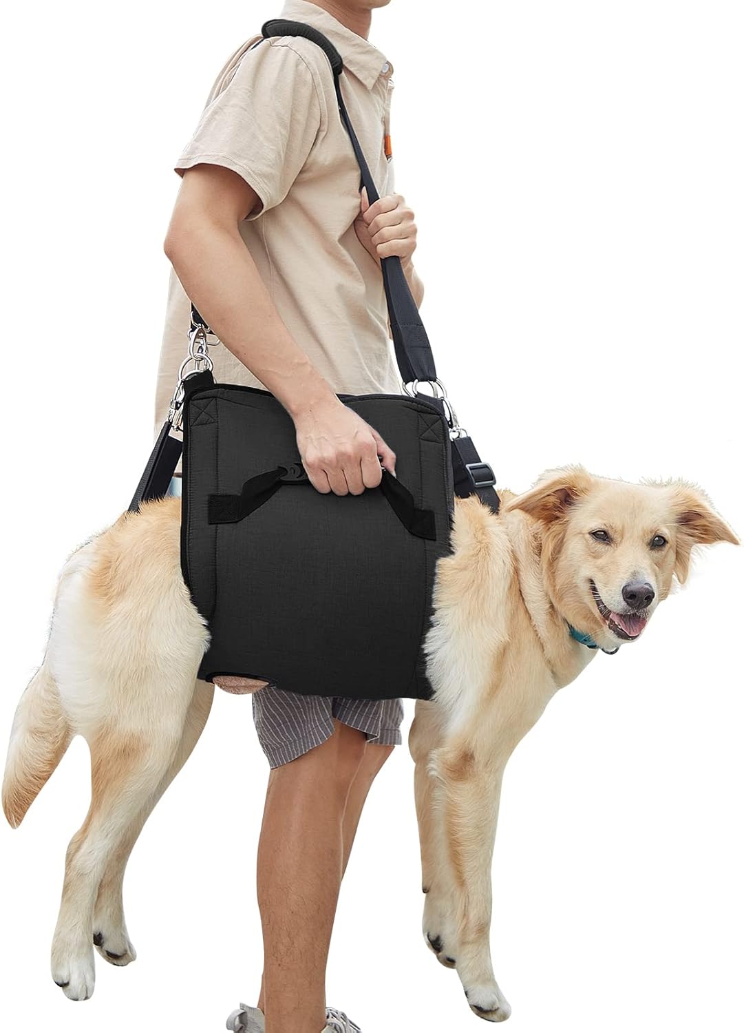 Harnais De Transport Pour Chien Harilla - Bandoulière Réglable, Confortable, Taille S (2-4 Kg) - Pour Randonnée, Voyage