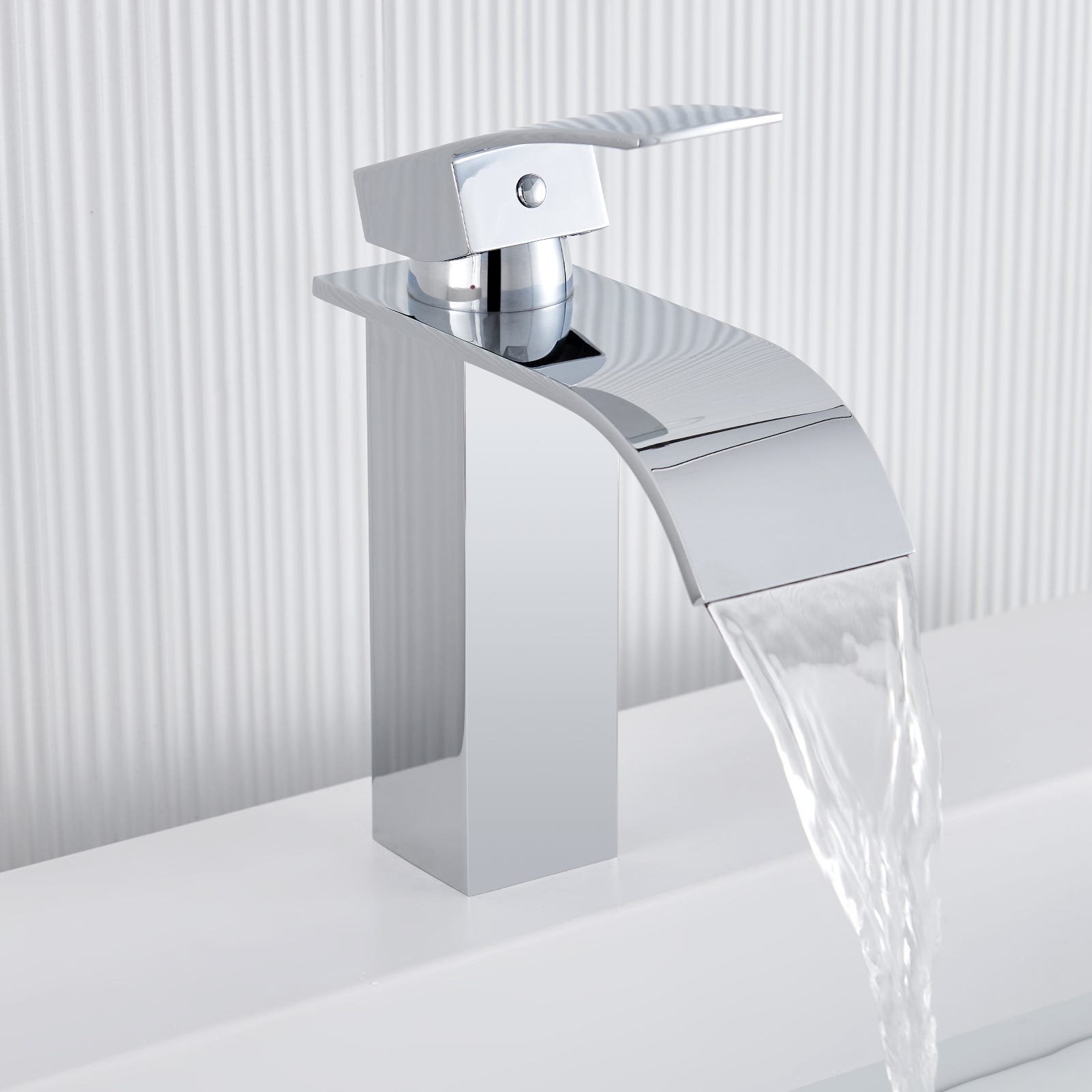 Auralum Max Robinet De Lavabo Cascade Chrom Robinetterie De Salle Bain auralum-max-robinet-de-lavabo-cascade-chrom-robinetterie-de-salle-bain