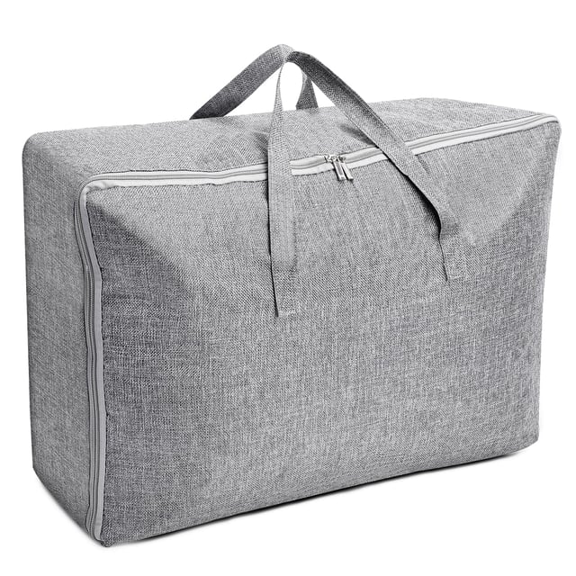 Grand Sac de Rangement 105L, Rangement Sous Lit Pliable Closet Organizer Sac de Rangement pour Couette Imperméable avec pour Édredons Couvertures