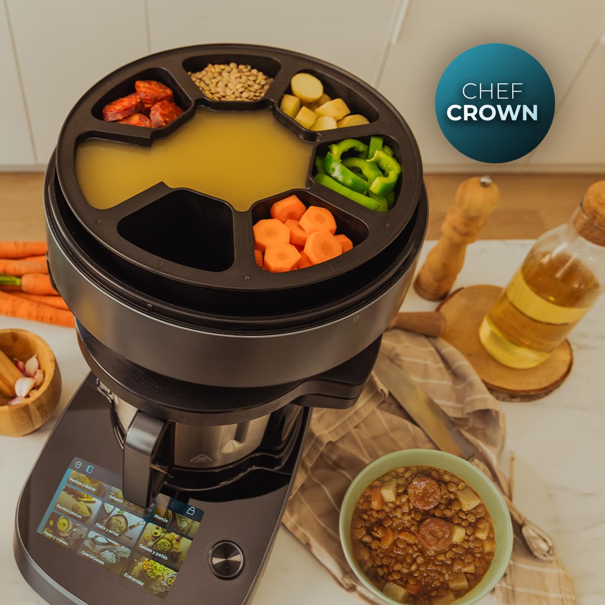 Cecotec Robot de Cocina Multifunción Mambo CooKing Total Gourmet