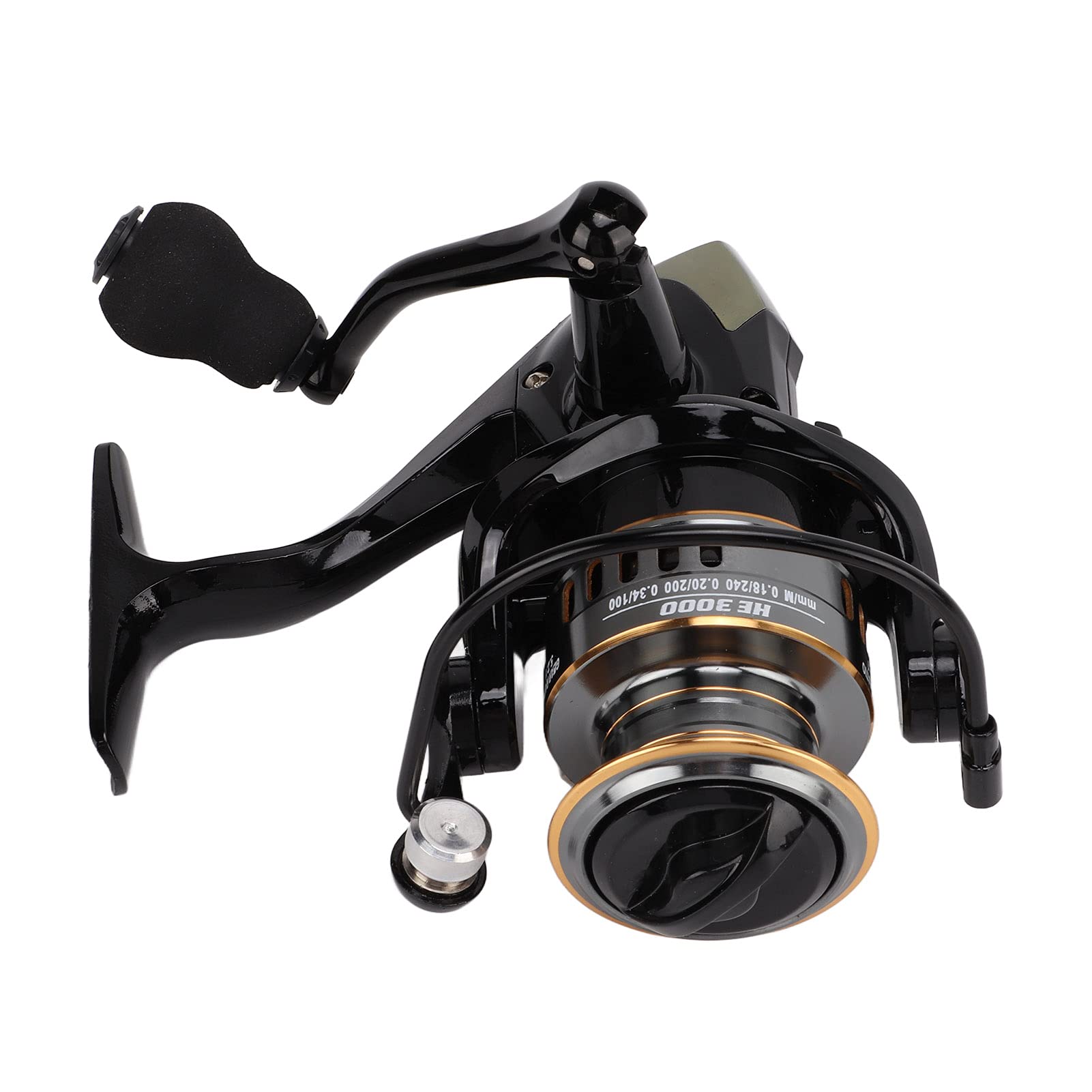 Hasaller Moulinet De Pêche Puissant Avec Résistance à L'usure