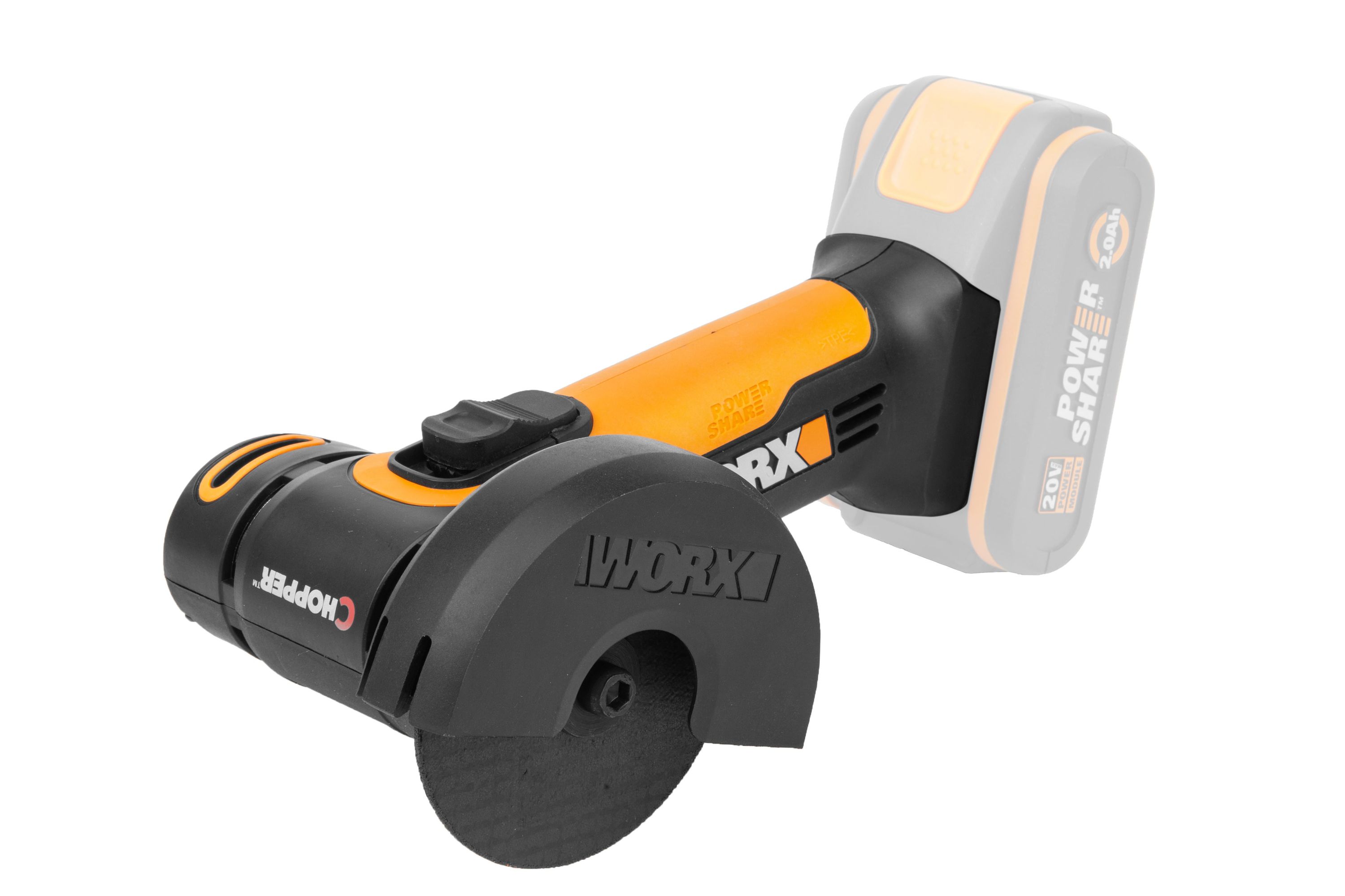 Mini szlifierka kątowa 20V WORX - WX801.9 (Bez akumulatora i ładowarki)