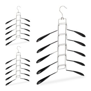Lot De 3 Cintres Pliables Avec 24 Clips De Séchage Pour Vêtements De Voyage, Coupe-vent, Pour Le Séchage Des Chaussettes, Souti - Maison
