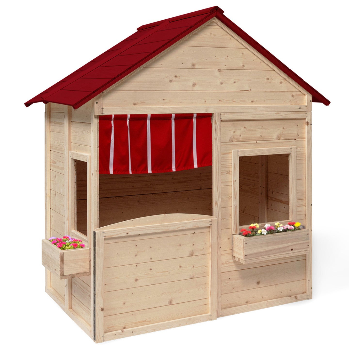 Maisonnette enfant en bois ADVENTURE, cabane de jeux extérieure - 2