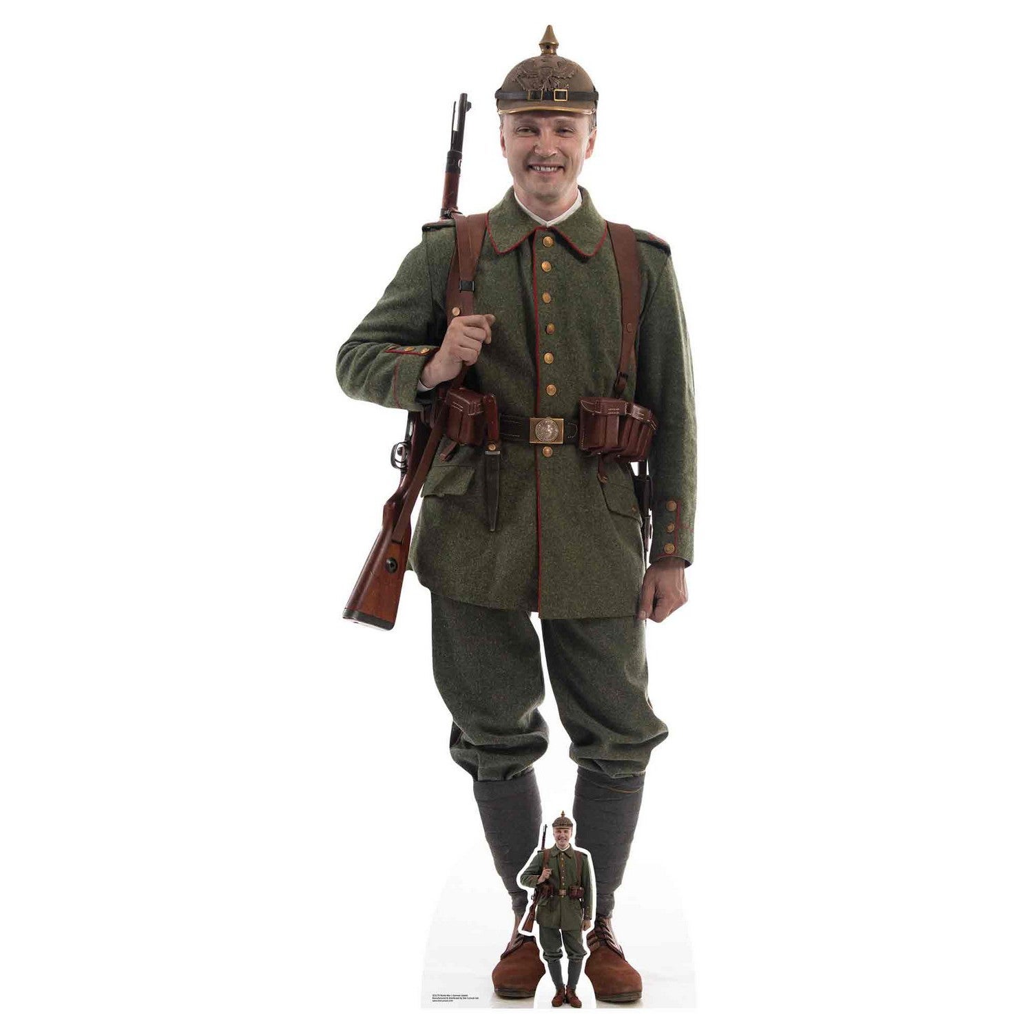 Figurine En Carton Allemand WW1 Soldat Première Guerre Mondiale 191 Cm