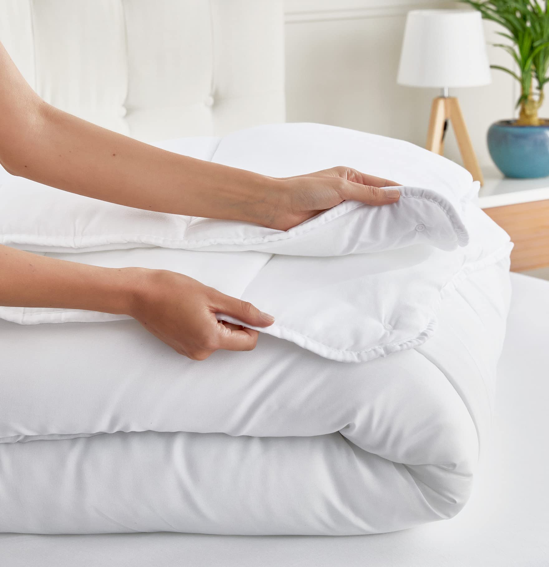 Pikolin Home - Piumone nordico in fibra DUO con aloe vera, 4 stagioni, 150-300 g - 4