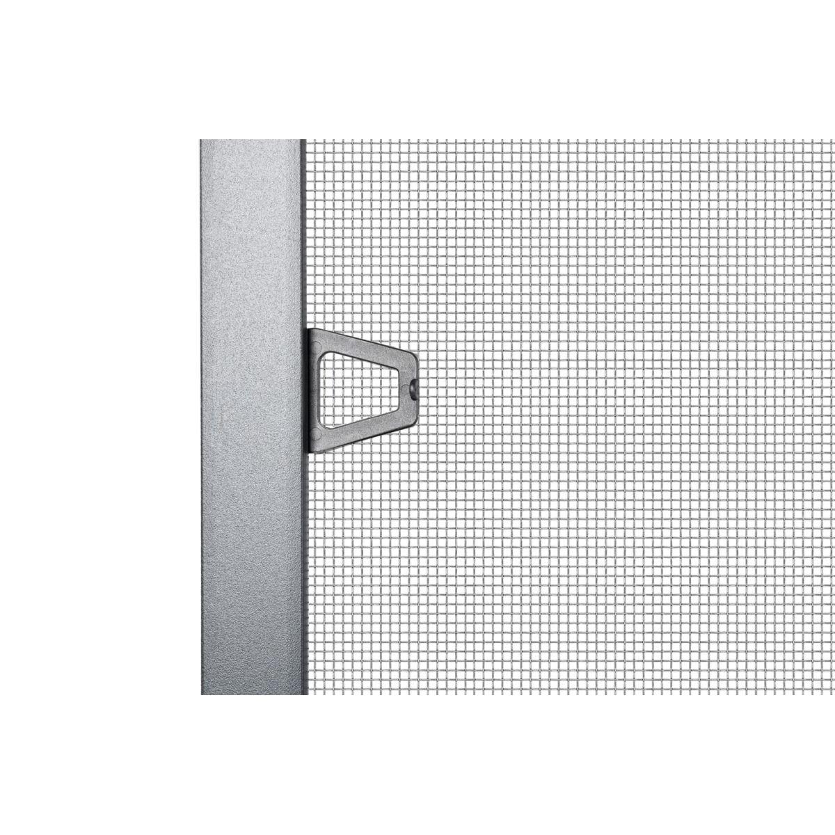 Mosquitera de ventana gris 150x130 cm - 7