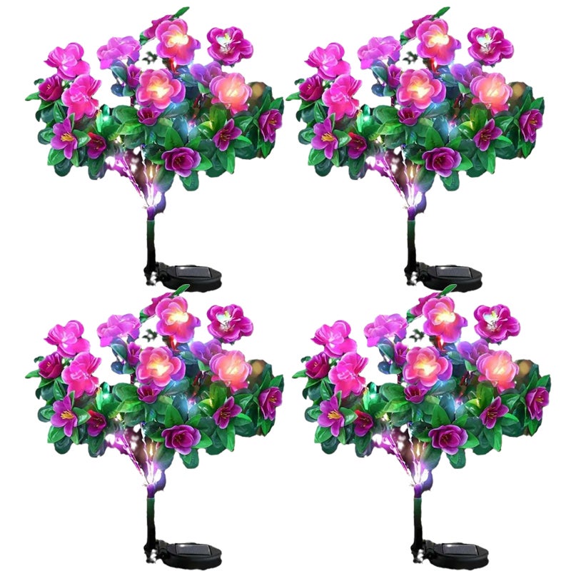 Mario Party Switch Luces Solares Decorativas Para Jardín - Pack De 2, Forma De Flores O Fuegos Artificiales, Multicolor, Resistentes A La Intemperie La Luz De La Luciernaga