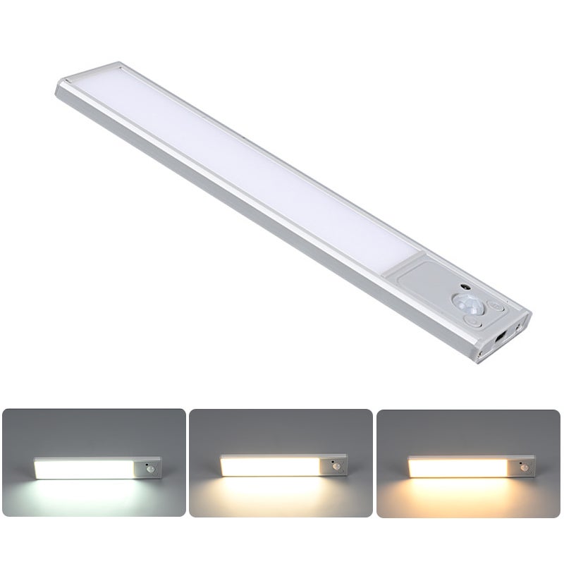 Lumières Sous-armoire Avec Capteur De Mouvement, Lumière Activée Par Le 3 Couleurs 91509703