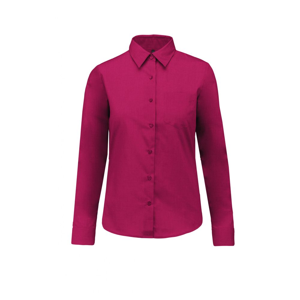 Chemise Femme REDWOOD Slim Fit Rose Fuschia à Carreaux - Taille M (34-36), Manches Longues - Neuf Avec étiquettes