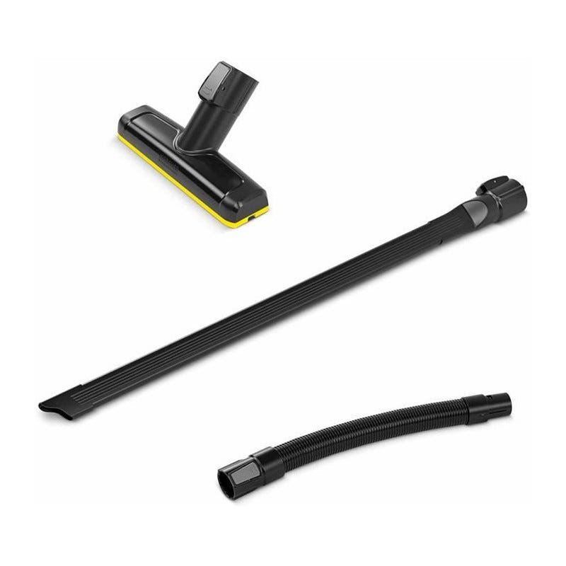 Kit De Nettoyage Intérieur Voiture Kärcher VC 4 VC 6 VC 7 Cordless - Rallonge Flexible, Suceur Plat Et Suceur Fauteuils