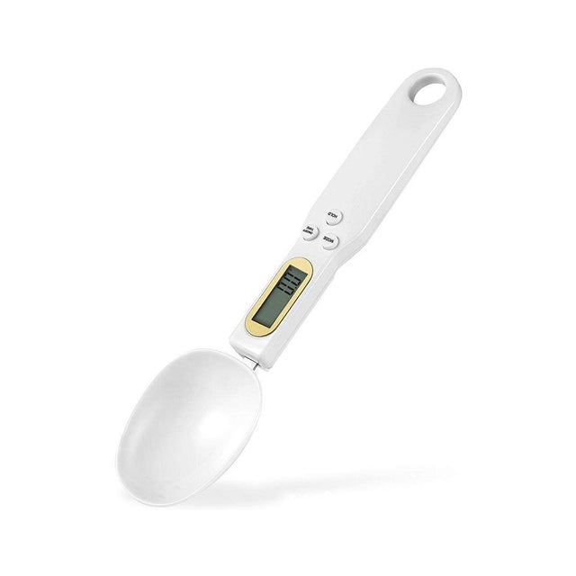 Bilancia Digitale A Cucchiaio – Alta Precisione 0.05g-500g, Multiunità (g/oz), Funzione Tara, 2 Cucchiai Rimovibili - 3