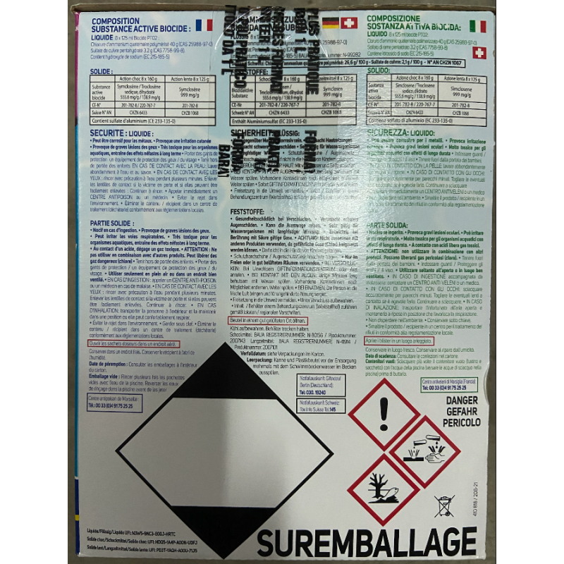 Rev-Aqua MAREVA - Traitement pour piscine de 10 à 18 m3 - 2 mois - 140041U - 2
